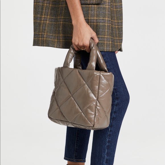 NWT STAND STUDIO Quilted Tote Bag - Picture 4 of 7